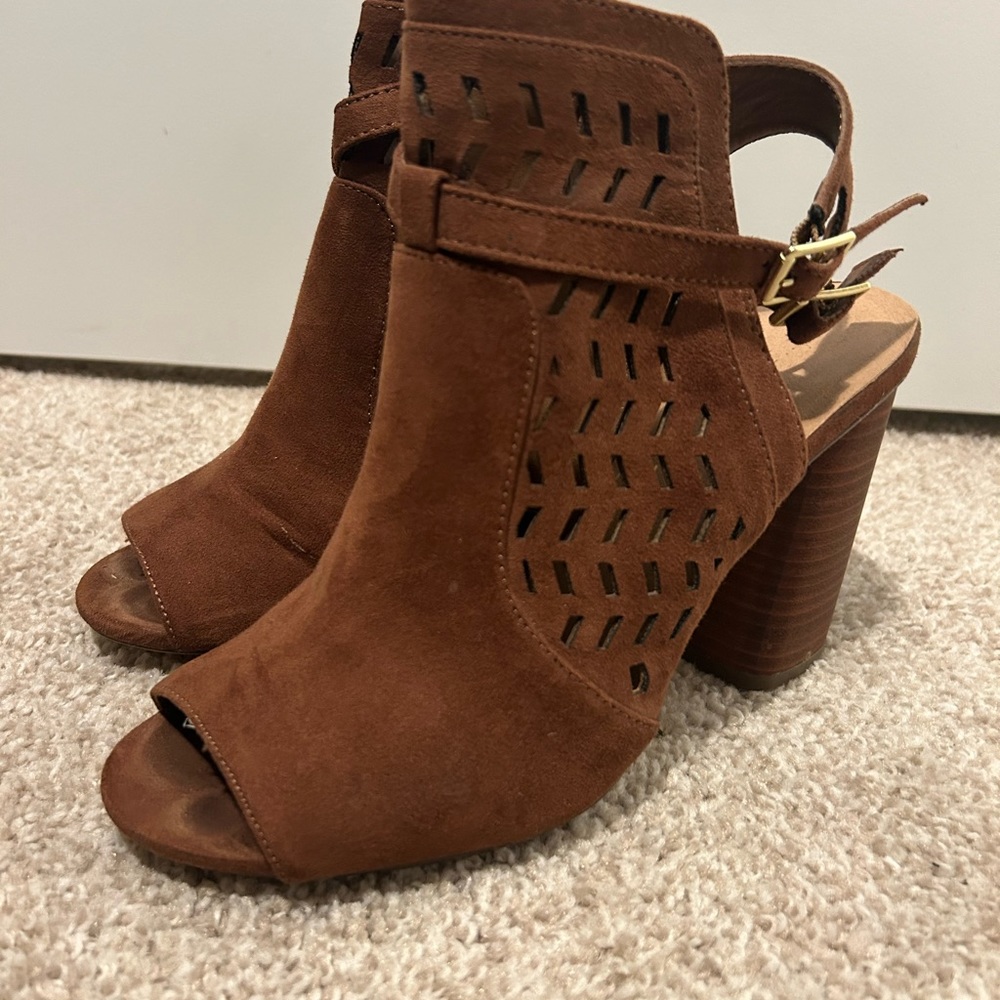 Madden Girl Addyy Womens Bootie Heel, Size 7.5